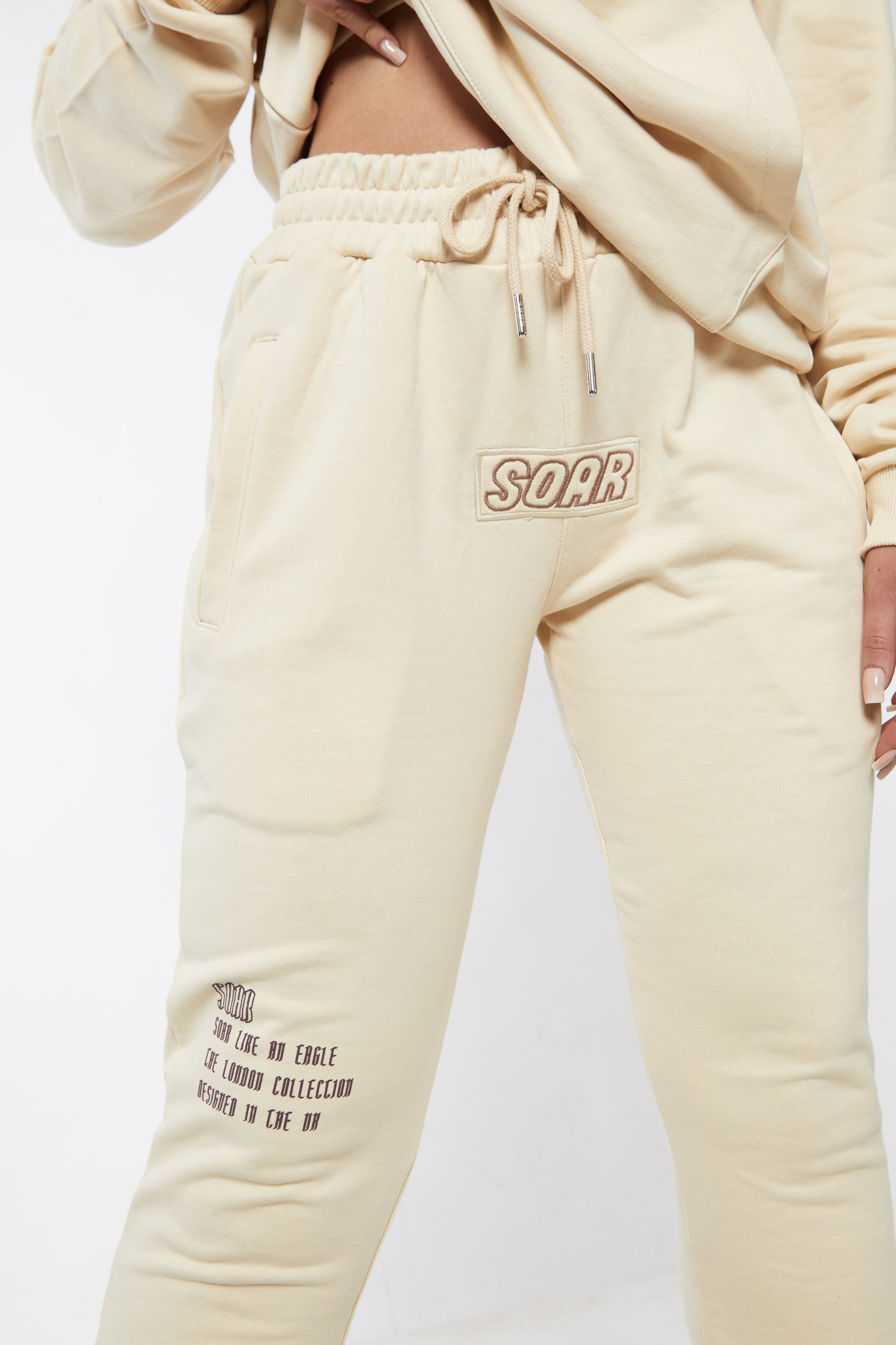 Tracksuit Sweatpants - Beige